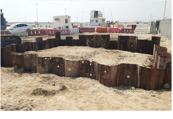 Shoring Work